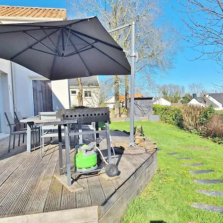 Maison Rare 3 Etoiles A Jardin & Parking Couëron